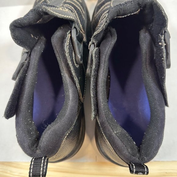 Dr Comfort Edward X Depth 10.5 W Black Leather 9610 Diabetic Velvet Lining - Picture 6 of 7